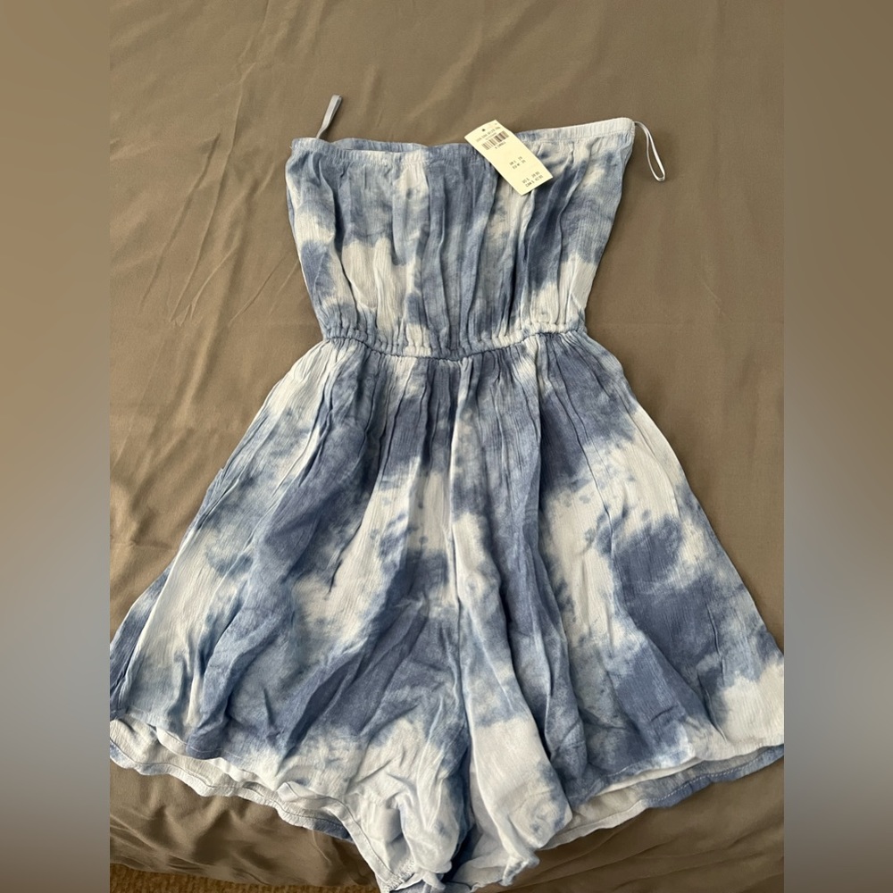 Hollister Strapless Romper